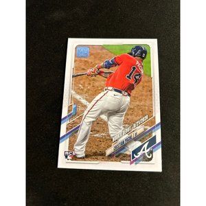 2021 topps update baseball Rookie card of Christian pache #us295